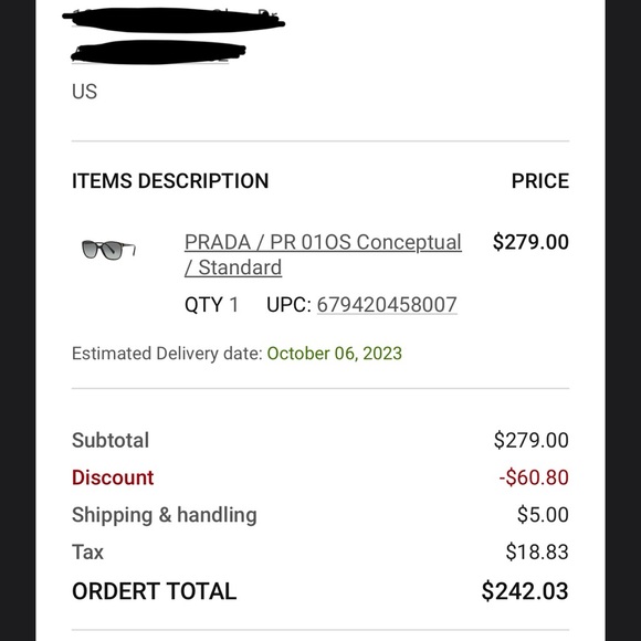 Prada Sunglasses - Like New 🥰 - Picture 4 of 9